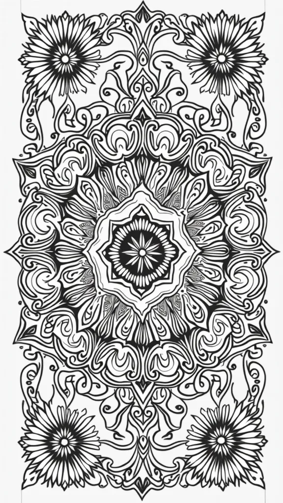 indian coloring pages for adults